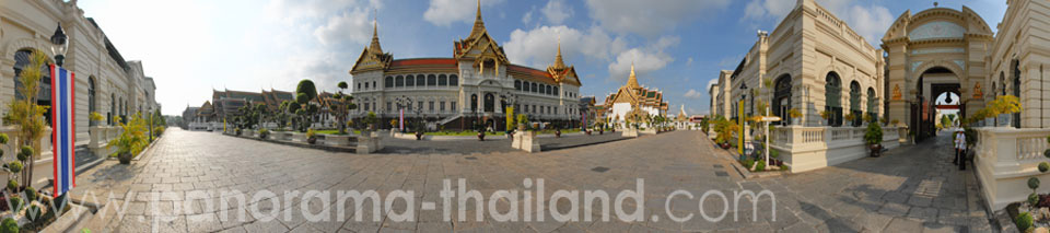 360° panorama Grand Palace Bangkok
